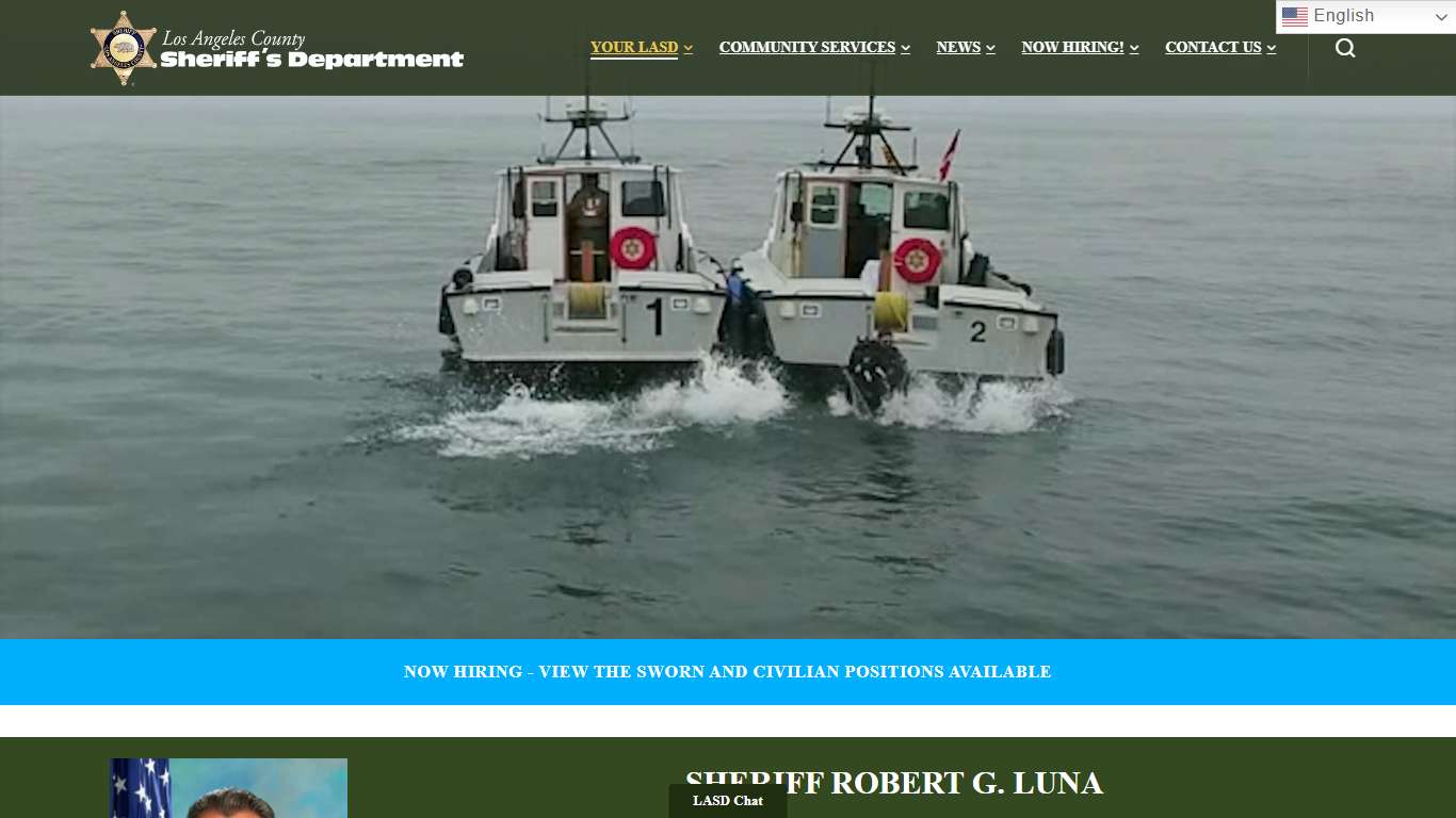 A Tradition of Service | Los Angeles County Sheriff’s Department